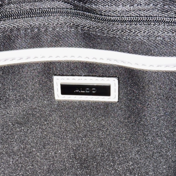 ALDO Greenwood White Quilted Shoulder Bag/Crossbody Bag - Picture 12 of 16